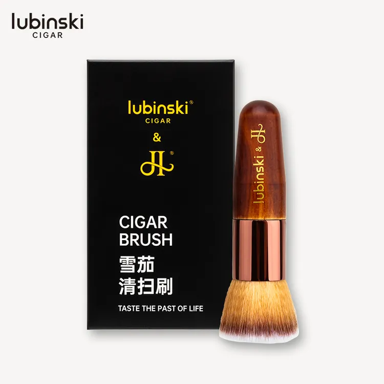 LUBINSKI雪茄刷纤维毛专业清洁雪茄碎屑烟斗雪茄清洁用品养护工具