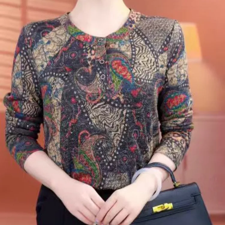 CX010【出口原单】法式高级优雅百搭显瘦遮肉衬衫-TG