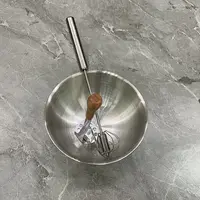 设计师款烘焙必备盆加打蛋器和压泥器必备轻奢现代高级【汤家限定】