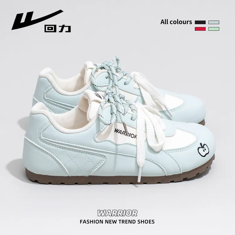 回力平底德训鞋女2025秋季新款小众潮流百搭板鞋轻便运动休闲鞋子