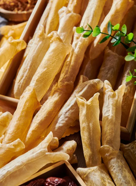 【润臻品精选】45-46头正品黄花胶纯淡干孕妇产后日常补充胶原