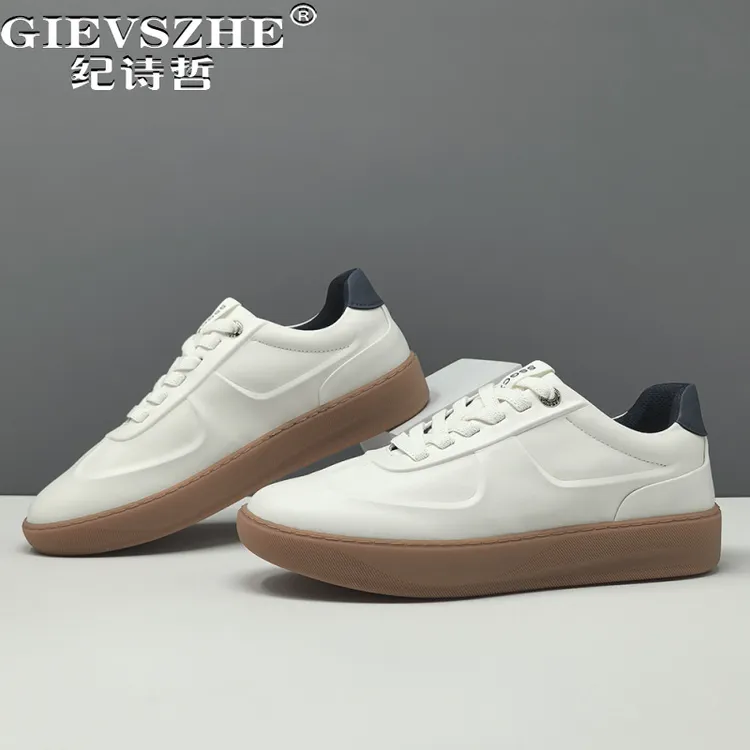 【开学季】纪诗哲男鞋厚底轻便休闲鞋百搭运动鞋子男款舒适潮流板鞋