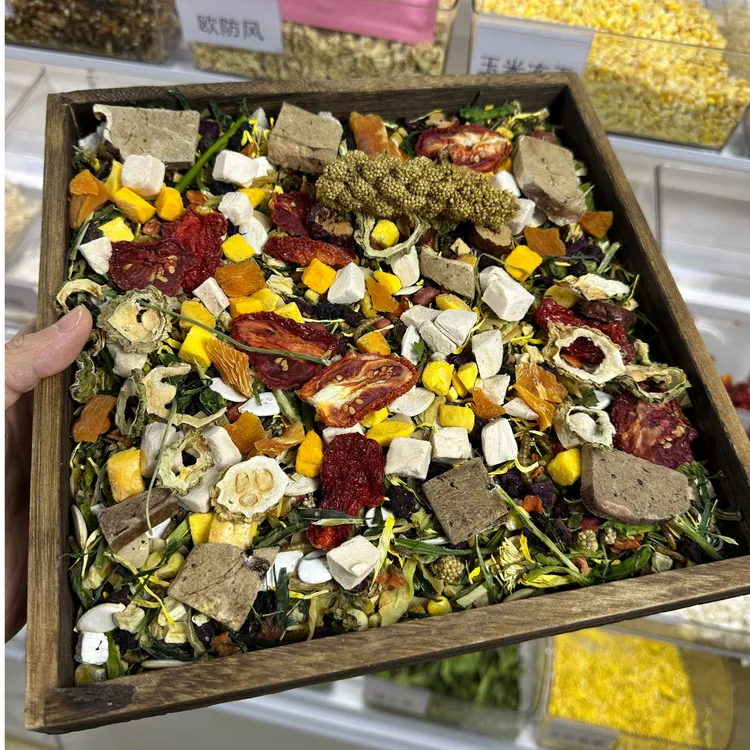 初冬仓鼠粮食金丝熊自配粮仓鼠营养粮美毛长肉营养均衡含面包虫