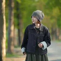 【1024】牛仔外套~高级感时尚复古牛仔外套港风蓝色百搭超好看外套