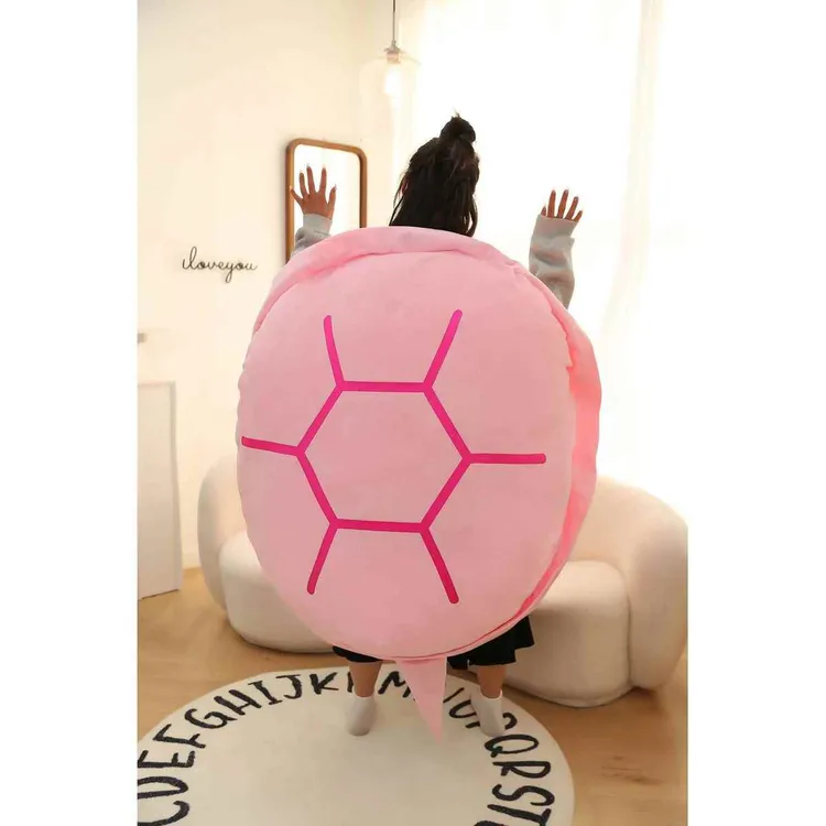 乌龟壳睡袋玩偶超大龟壳抱枕毛绒玩具人穿衣服公仔女孩子生日礼物