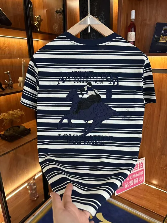 BW短袖印花夏季圆领欧美简约男常规款T恤通用K-306