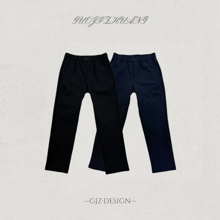 【国际装-户外加绒】秋冬新款男士户外加绒合体直筒休闲裤0993