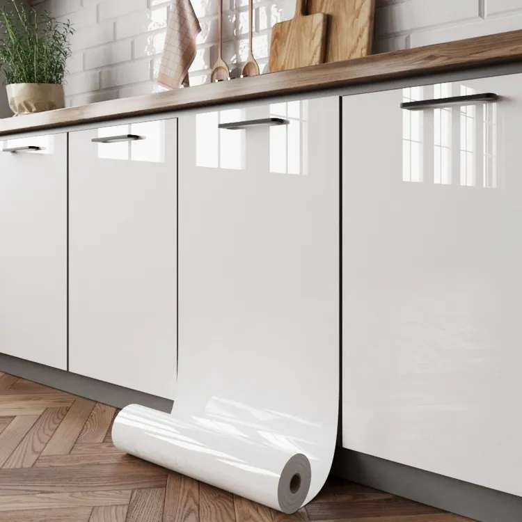 可包边家具翻新贴纸防水耐磨加厚防油耐高温书桌面柜子翻新贴纯色