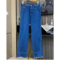 『牛仔裤H』气质显瘦遮肉百搭时尚款牛仔裤6709