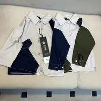1601男女童春秋撞色衬衫