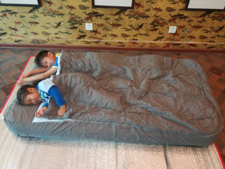 188*99*22cm充气床垫搭配睡袋充气泵加宽睡袋