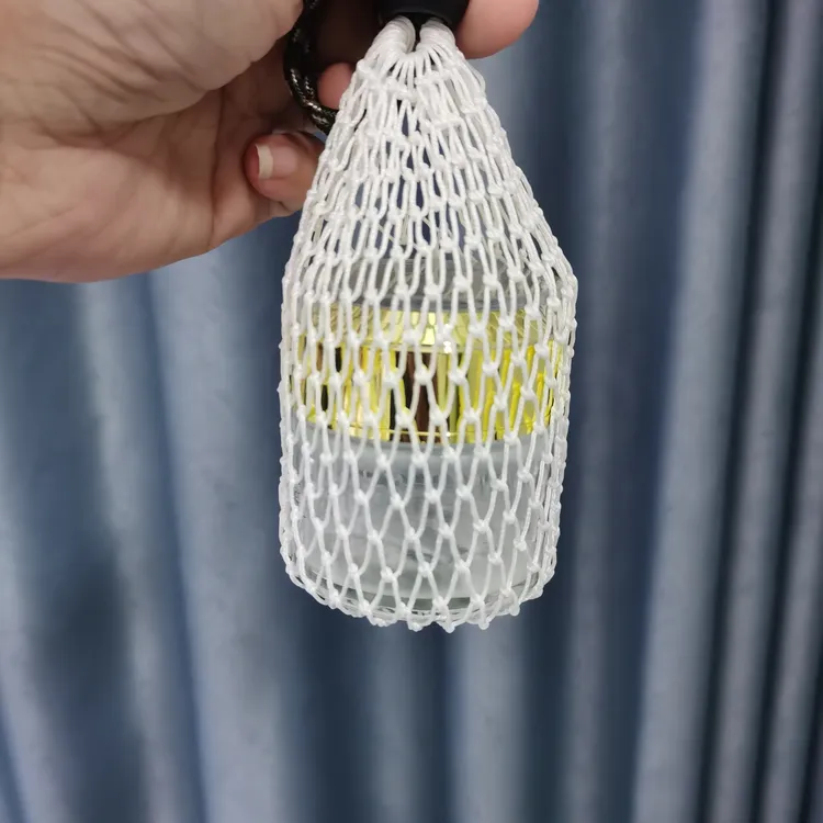 新款手工编织宠物网袋单个鸽子网兜收缩袋携带方便3*12