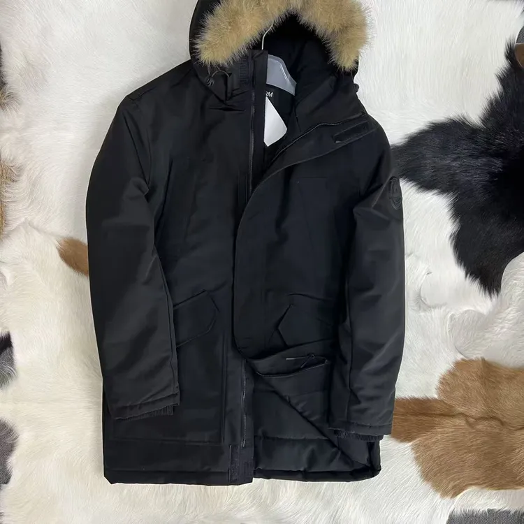 纯原单 波兰订单 男士秋冬连帽加厚中长款棉服外套 高质量男装