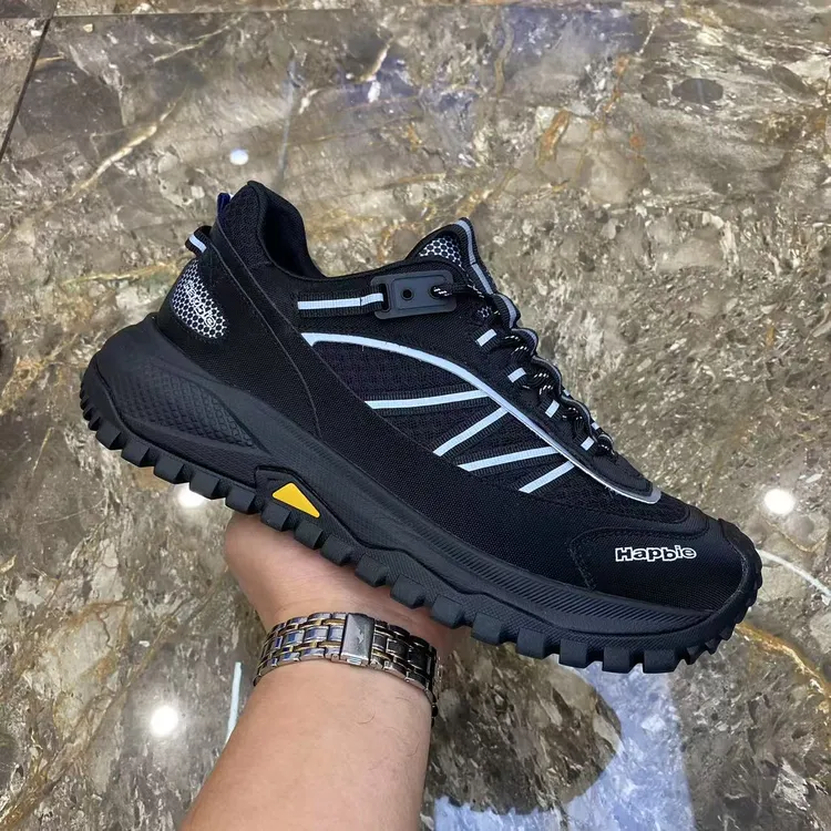 男鞋2025年春季新款网面厚底潮鞋子韩版网红爆款饼干鞋休闲老爹鞋