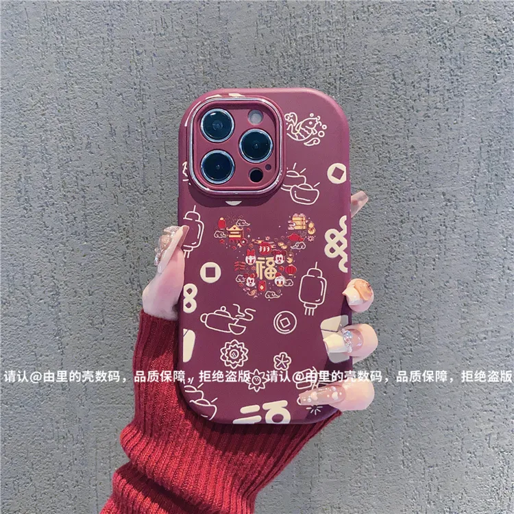 金属小胖妹适用苹果16/iPhone/华为荣耀/OPPO/VIVO手机壳Pura70潮