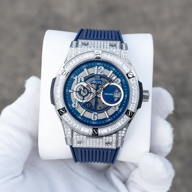 【四代刺青大爆炸】镶钻机械手表情侣款高档霸气多功能