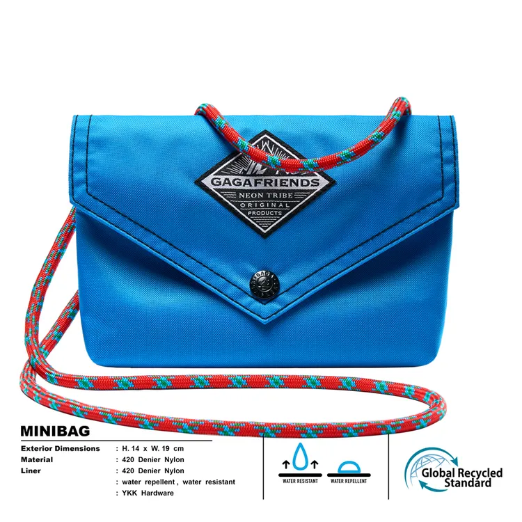 泰国潮牌MINIBAG单肩斜挎包防水休闲2025新款时尚百搭手机小方包