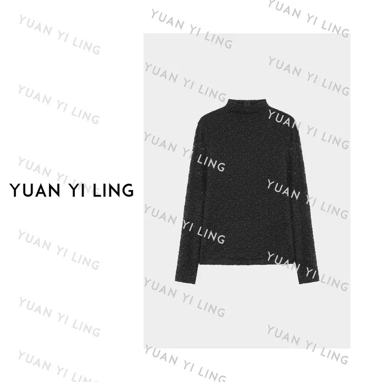 袁艺灵【朝暮】秋冬简约时尚小众内搭上衣9067