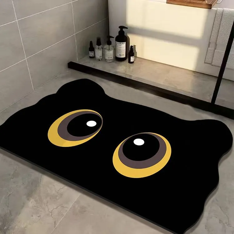 浴室垫硅藻泥卫生间速干脚垫家用进门防滑耐磨吸水地垫家用垫子