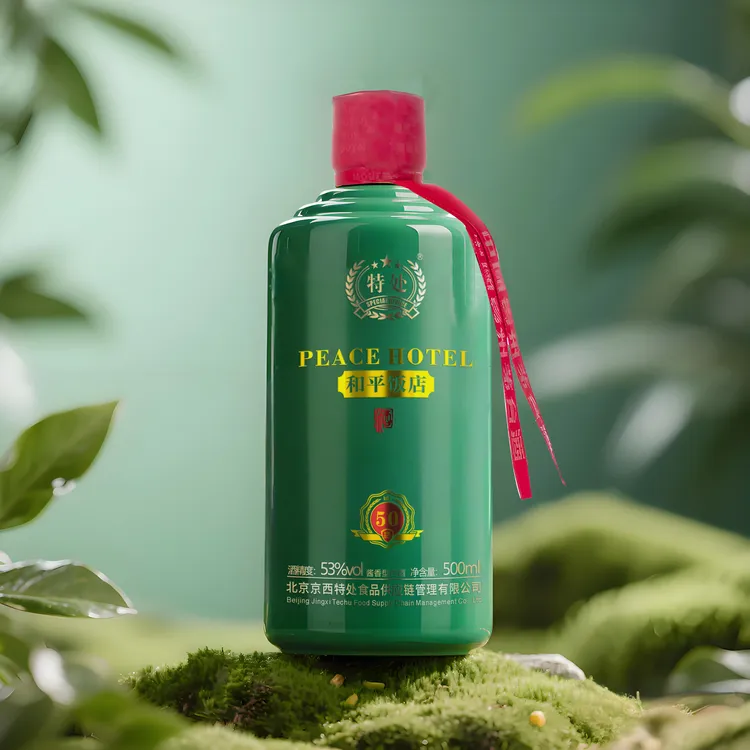 中总和平饭店 53度坤沙酱香型白酒  500ml/瓶53%Vol
