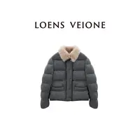 LOENS VEIONE/罗拉 羊绒+羊毛加厚鹅绒服23CVDYR0099N