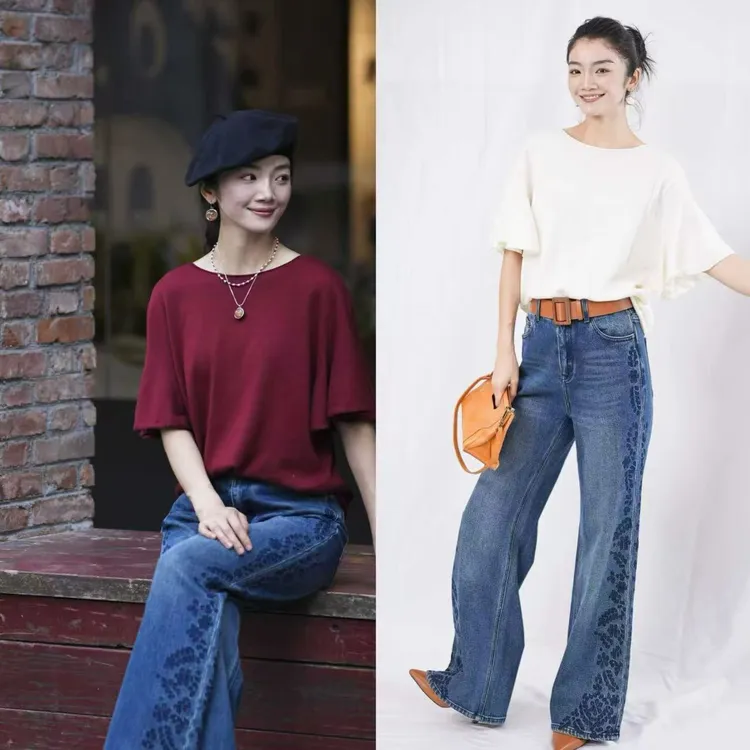 CHUN·「迪伦针织花苞半袖」气质时尚休闲日常百搭简约显瘦慵懒感宽