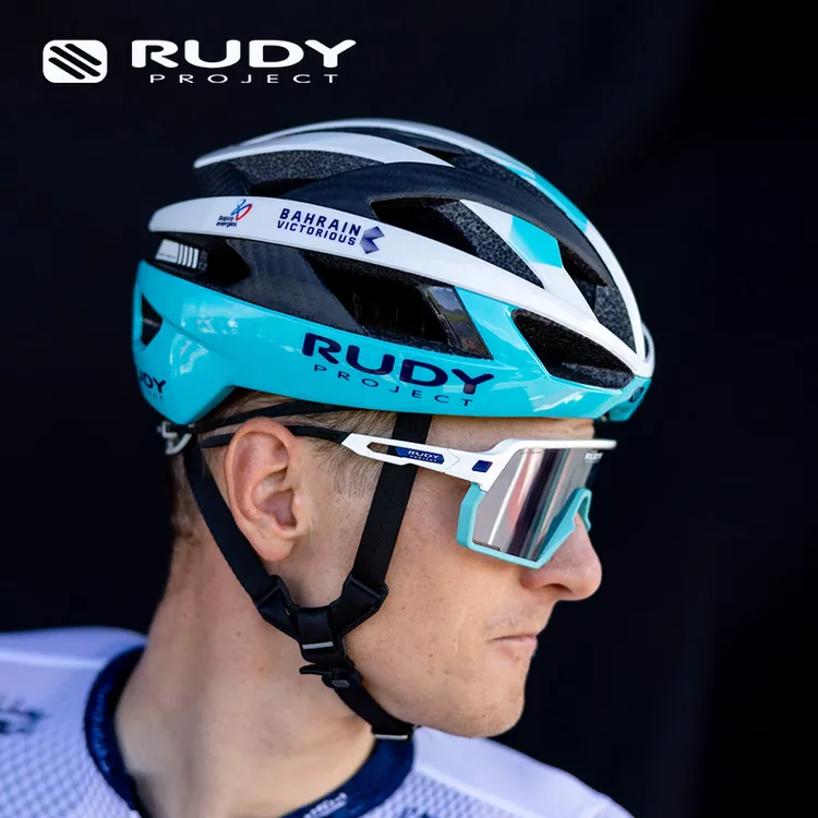 Rudy Project2025巴林胜利车队同款碳纤维自行车公路头盔REBEL