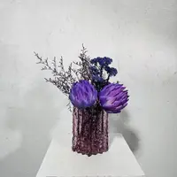 【嫣然】高级感边几斗柜玄关永生花