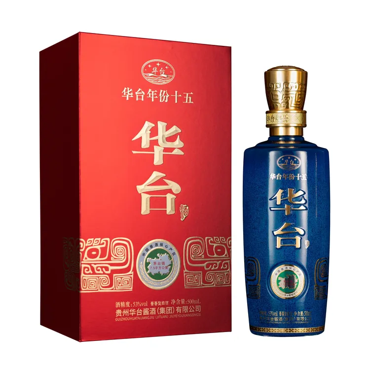 华台年份【官方正品】酱香型白酒珍藏酒53%Vol500mL