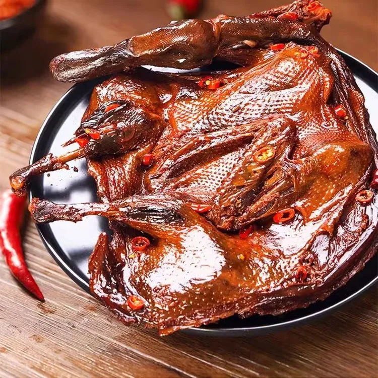 辣香四季【正宗湖南手撕酱板鸭】 散养麻鸭350克锁鲜包装