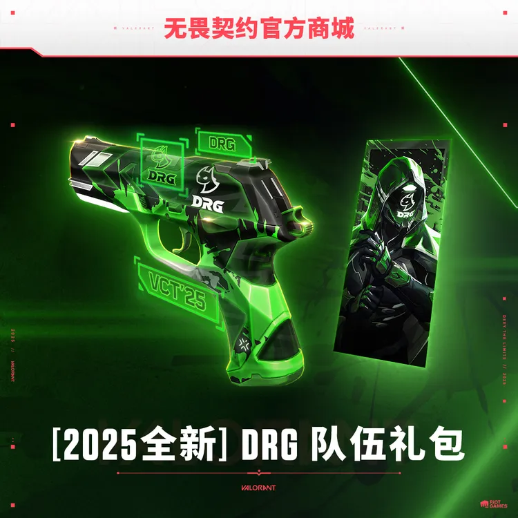 【2025全新】DRG 队伍礼包 无畏契约道具
