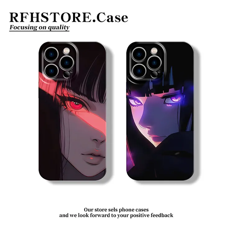 ZMGX红光雏田适用iPhone16/15pro精孔手机壳华为vivoppo小米13套