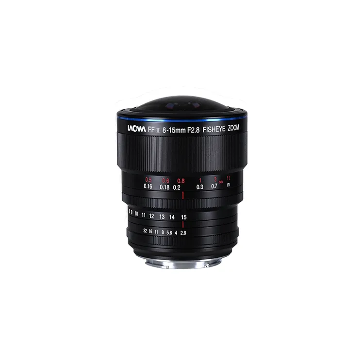 老蛙  FFⅡ 8-15mm F2.8/T2.8  180°鱼眼视角  无反全画幅变焦镜头