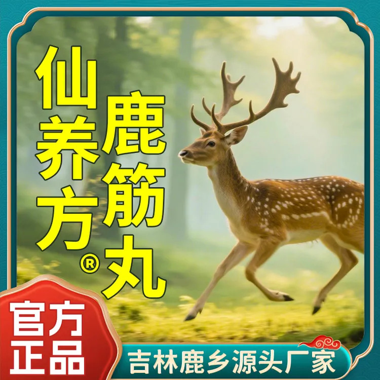 仙养方鹿筋丸全新升级版【梅花鹿鹿筋-高浓缩-易吸收】-ZLJ