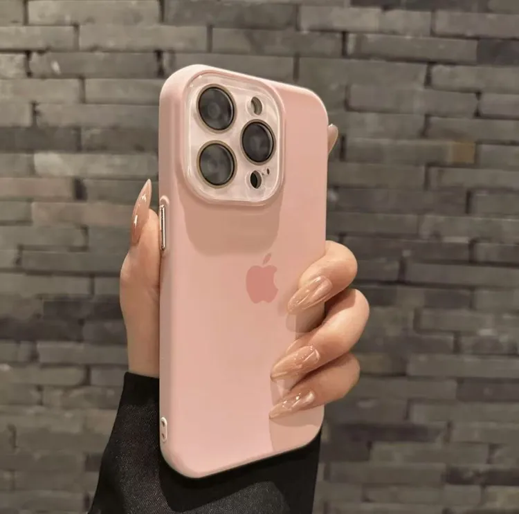 液态硅胶全包镜头适用苹果16promax手机壳小众iPhone15极简14个性