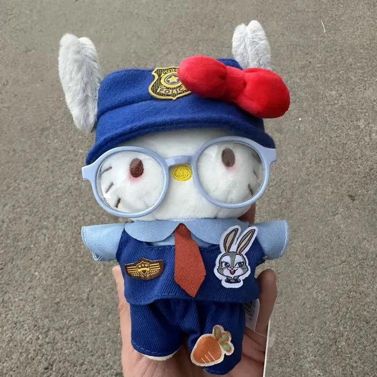 【新款】正版HelloKitty兔子警官系列kt包挂手工挂件钥匙扣生日礼物