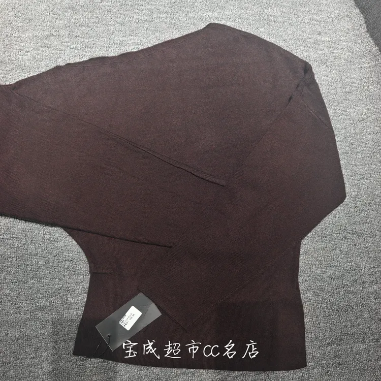 1603宽松型针织蝙蝠袖长袖套头毛衣秋冬休闲套装