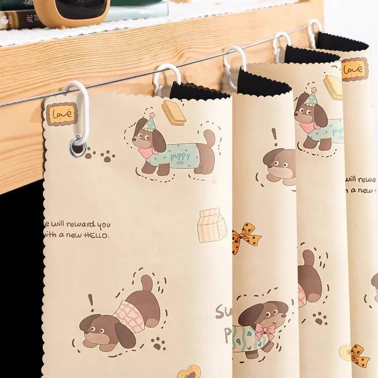 学生宿舍遮光布帘床帘加厚强遮光寝室上铺遮挡下铺女宿舍床帘