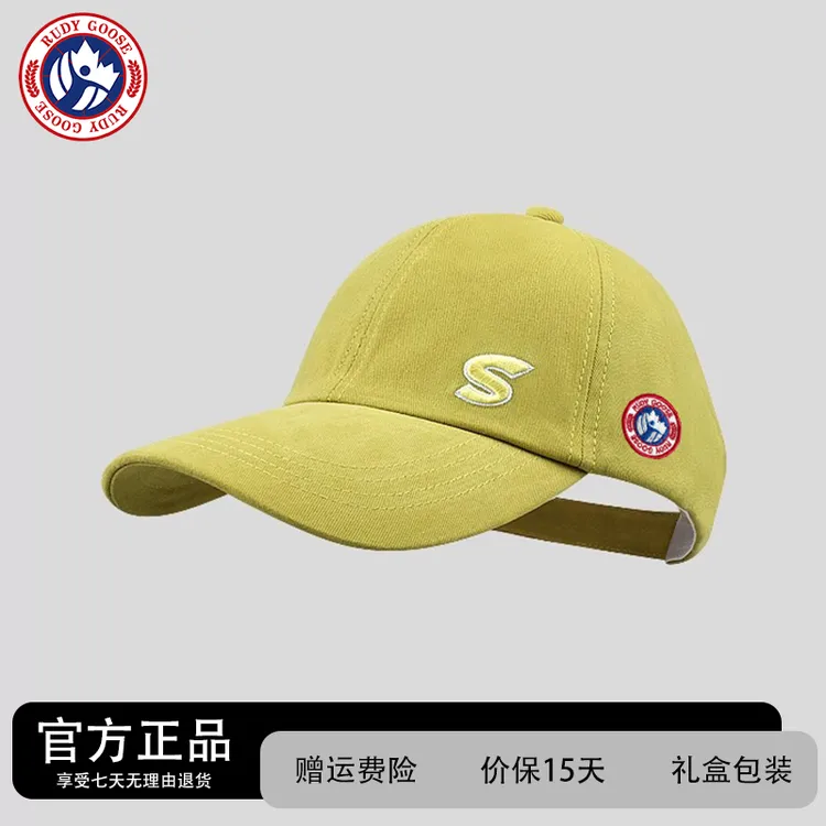加拿大RUDY GOOSE鹅空顶棒女球帽夏季洋气鸭舌帽遮阳帽防晒太阳帽