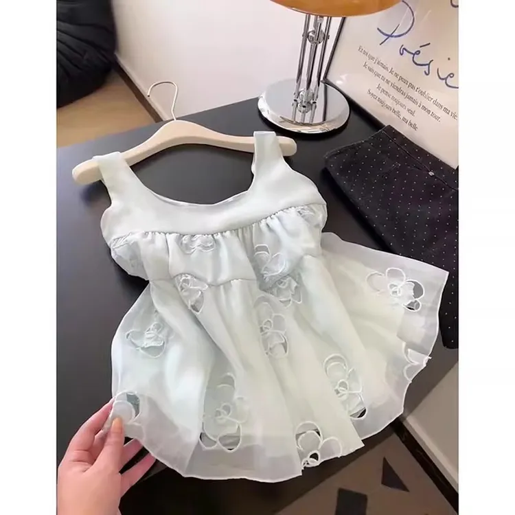 2025夏季新款大码女装时尚百搭显瘦吊带背心女设计感小众上衣