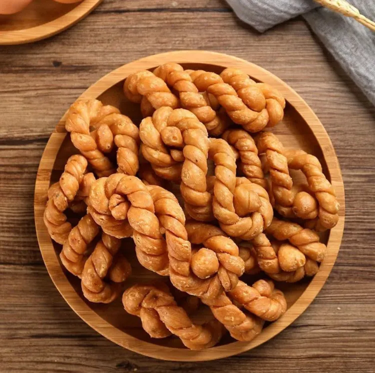 手工油炸麻花传统糕点零食小吃