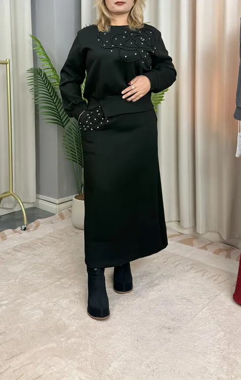 秋季新款重工两件套高级定制显瘦