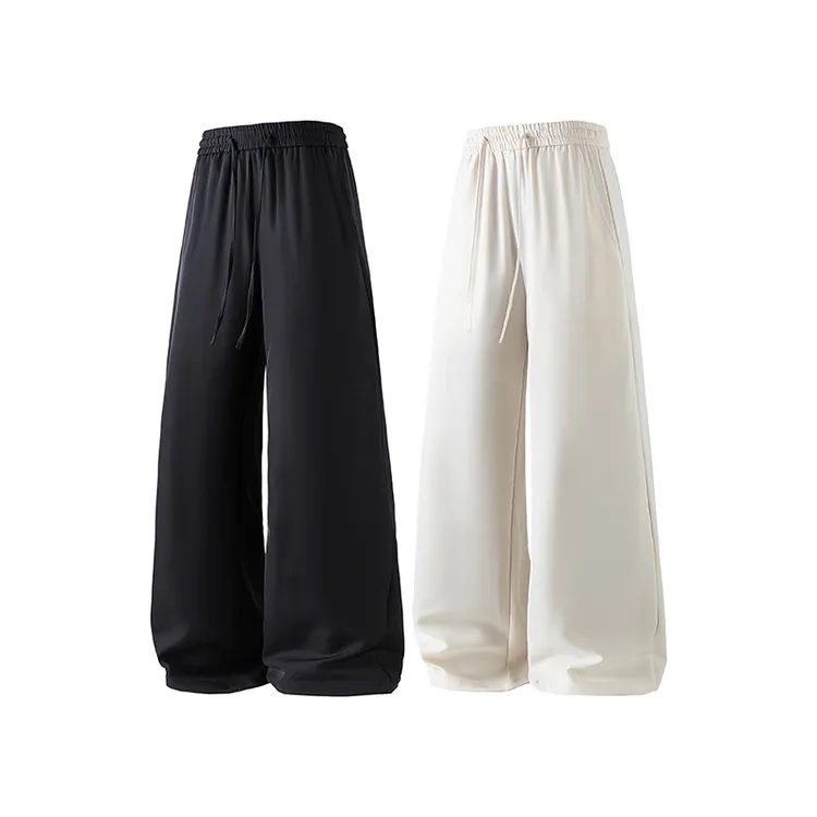 flloy freely春夏爆款简约西裤男休闲裤潮流高级感宽松直筒裤子商品图