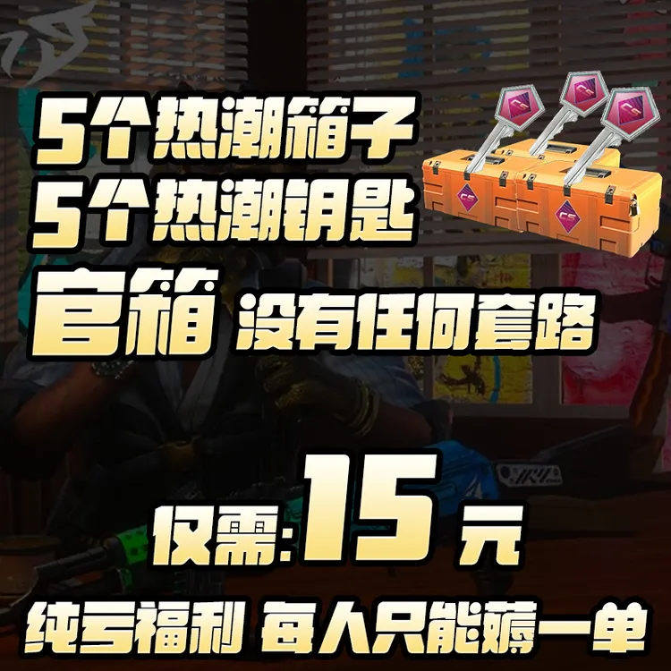 热潮CSGO5套箱子5套钥匙