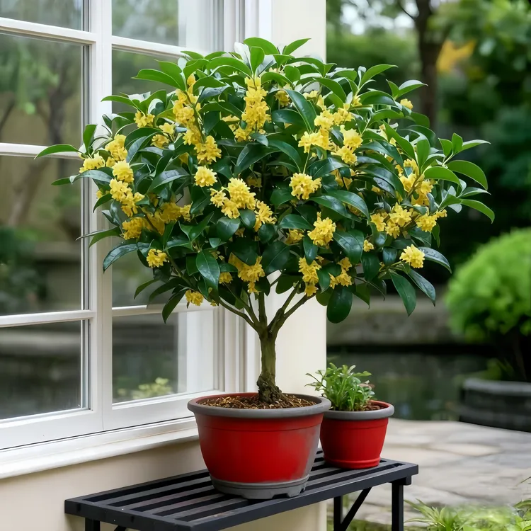 四季开花浓香型桂花树苗盆栽好养易活室内外阳台庭院绿植花卉