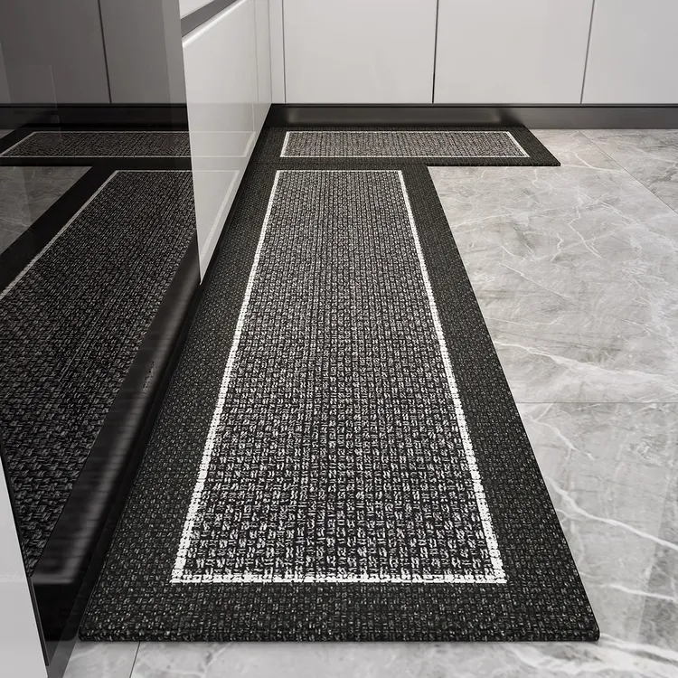 厨房专用地垫轻奢高级家用长条耐脏防滑垫定制可裁剪地毯吸水吸油