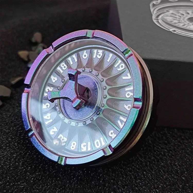 嘉年华决策幸运转轮盘指尖陀螺啪啪币解压高级成人玩具edc礼品