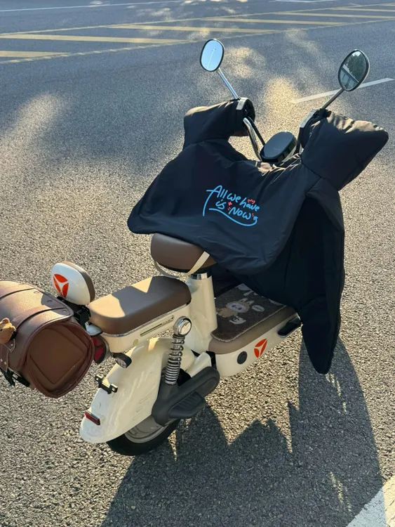 电动车挡风被｜冬季加绒加厚防水雅迪爱玛九号电瓶车防风双面可爱