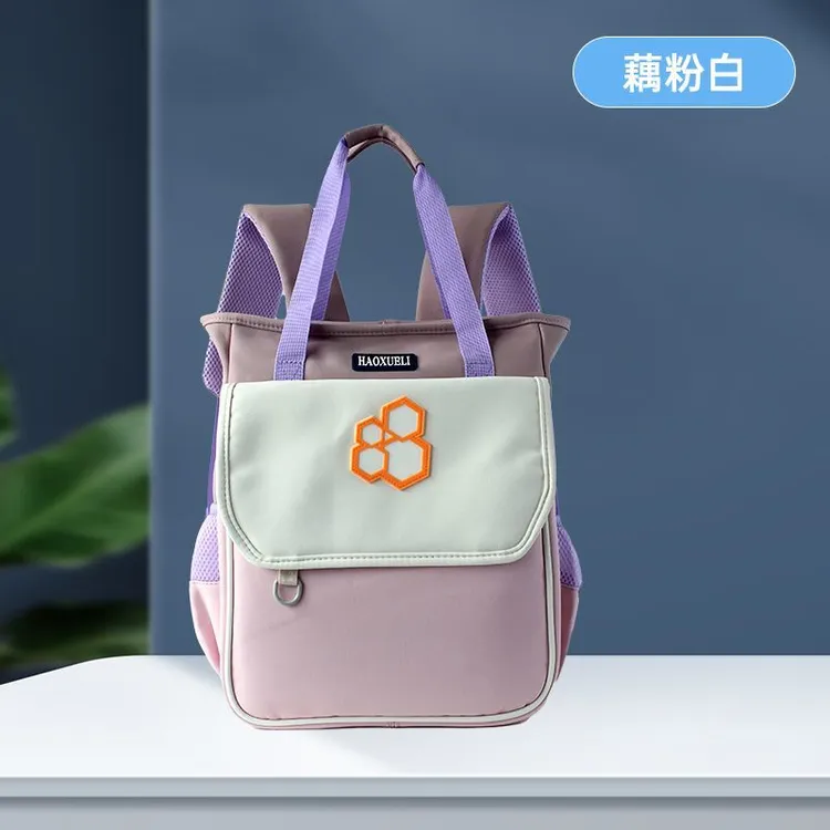 小学生补习包手提大容量儿童补课书包双肩新款作业美术袋拎书袋