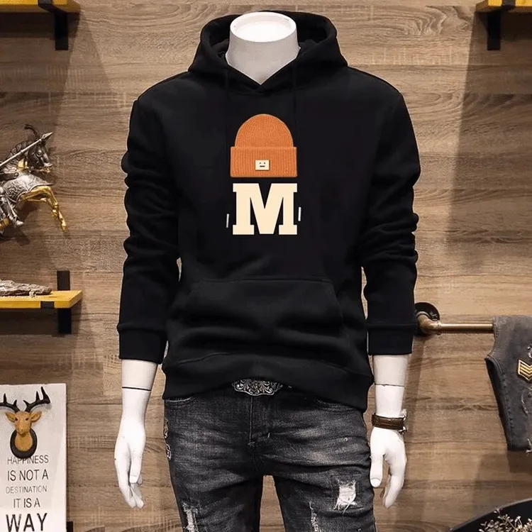 仓石一树美式流行爆款卫衣新款春秋冬季加绒加厚宽松连帽外套上衣